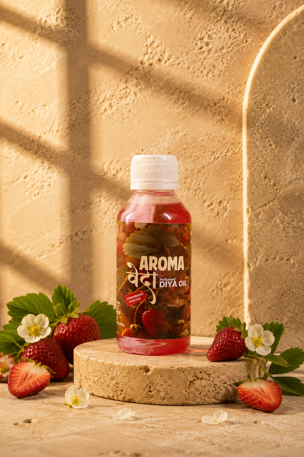 Aroma Veda Diya Oil – Strawberry